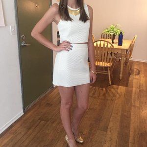 White Mini Skirt